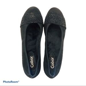 NEW Gabor EMBELLISHED BALLET FLAT